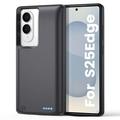 Coque Batterie Samsung Galaxy S25 Edge - 10000mah - Noire