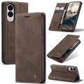 Étui Portefeuille Samsung Galaxy S25 Edge Caseme Série 013 - Café