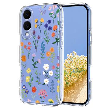 Coque Samsung Galaxy S25 Edge en TPU à motif floral