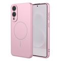 Coque Samsung Galaxy S25 Edge en silicone - Compatible MagSafe - Rose
