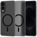 Coque MagSafe Samsung Galaxy S25 Edge Tech-Protect MagSlim - Noir mate