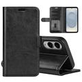 Étui Portefeuille Samsung Galaxy S25 Edge avec Fermeture Magnétique - Noir