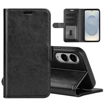 Étui Portefeuille Samsung Galaxy S25 Edge avec Fermeture Magnétique - Noir
