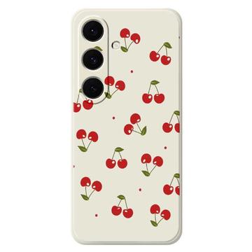 Coque Samsung Galaxy S25 FE en TPU à motif cerise