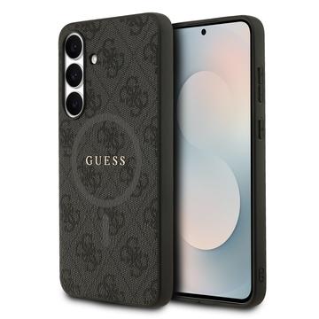 Étui à anneau coloré Samsung Galaxy S25 FE Guess 4G - Compatible MagSafe