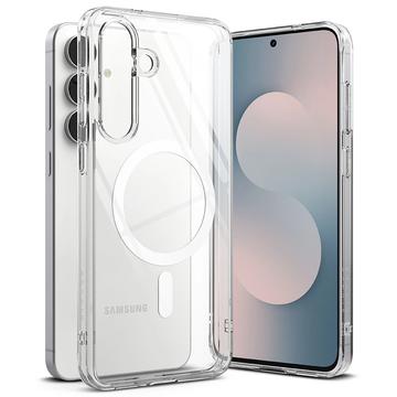 Coque Hybride Samsung Galaxy S25 FE Ringke Fusion Magnetic - Claire