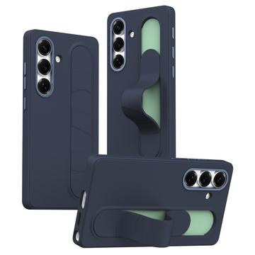 Coque hybride Smart Samsung Galaxy S25 FE avec poignée debout - Saphire