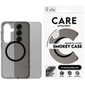 Coque Samsung Galaxy S25 PanzerGlass Care Smokey Urban Combat - Compatible MagSafe - Noir transparent