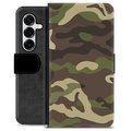 Étui Portefeuille Premium Samsung Galaxy S25+ - Camouflage