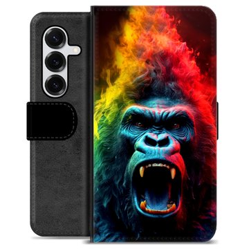 Étui Portefeuille Premium Samsung Galaxy S25+ - Gorille