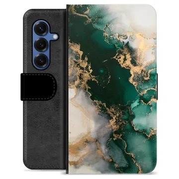 Étui Portefeuille Premium Samsung Galaxy S25 - Marbre Jade