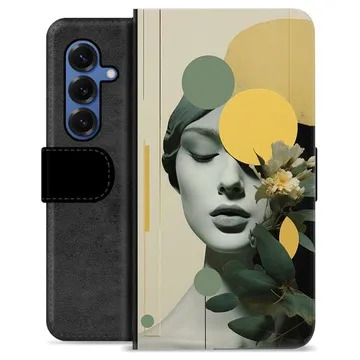 Étui Portefeuille Premium Samsung Galaxy S25 - Ambiance Vintage