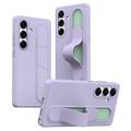 Coque hybride Smart Samsung Galaxy S25/S24 avec poignée debout - Violete