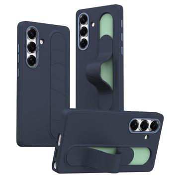 Coque hybride Smart Samsung Galaxy S25/S24 avec poignée debout - Saphire