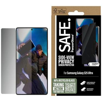 Protecteur d\'écran en verre trempé Samsung Galaxy S25 Ultra PanzerGlass Safe Privacy Ultra-Wide Fit - 9H