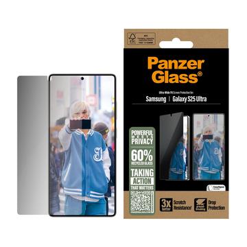 Protecteur d\'Écran Samsung Galaxy S25 Ultra PanzerGlass Ultra-Wide Fit Privacy EasyAligner