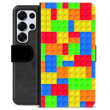 Étui Portefeuille Premium Samsung Galaxy S25 Ultra - Blocs