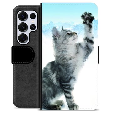 Étui Portefeuille Premium Samsung Galaxy S25 Ultra - Chat