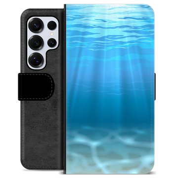 Étui Portefeuille Premium Samsung Galaxy S25 Ultra - Mer