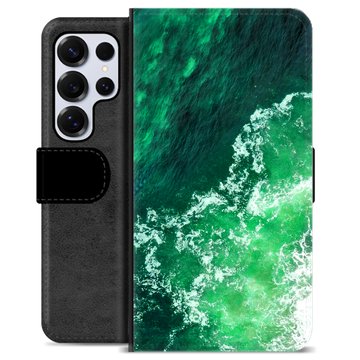 Étui Portefeuille Premium Samsung Galaxy S25 Ultra - Vagues