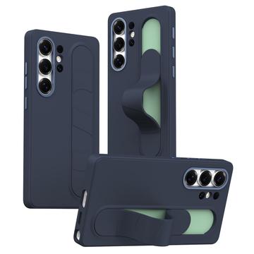 Coque hybride Smart Samsung Galaxy S25 Ultra avec poignée debout - Saphire
