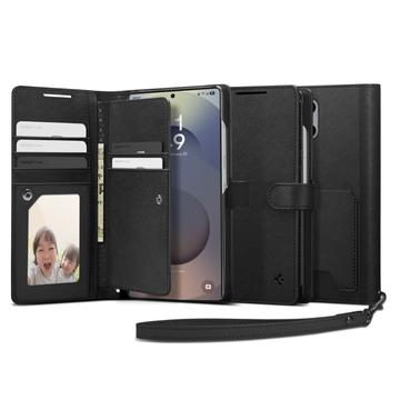 Étui Samsung Galaxy S25 Ultra Spigen Wallet S - Noir