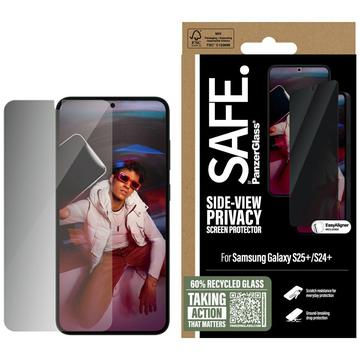 Protecteur d\'écran en verre trempé Samsung Galaxy S25+ PanzerGlass Safe Privacy Ultra-Wide Fit - 9H