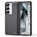 Coque Samsung Galaxy S25+/S24+ avec batterie externe - 10000mAh - Noire