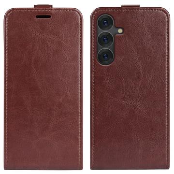 Étui à Rabat Vertical Samsung Galaxy S25+ avec Porte-Cartes