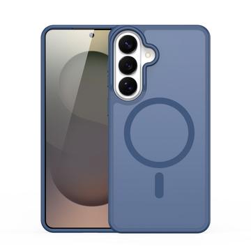 Coque Hybride Samsung Galaxy S26 Dux Ducis Yind - Compatible MagSafe - Bleu Foncé