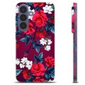 Coque Samsung Galaxy S26+ en TPU - Fleurs Vintage