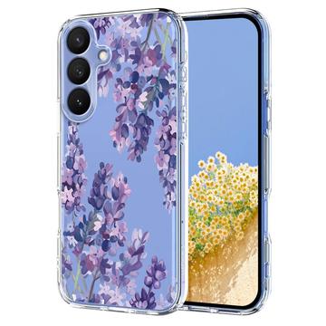 Coque Samsung Galaxy S26 Pro en TPU à motif floral - Glycine