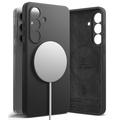 Coque MagSafe Samsung Galaxy S26 en Silicone Liquide Ringke - Noire
