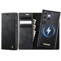 Étui 2-en-1 détachable Samsung Galaxy S26 Ultra Caseme C49 - Compatible MagSafe, RFID - Noir