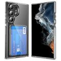 Coque Transparente Samsung Galaxy S26 Ultra avec Porte-Carte