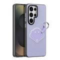 Coque Samsung Galaxy S26 Ultra Dux Ducis Luvy avec anneau de doigt/dragonne - Violete / Coquillage