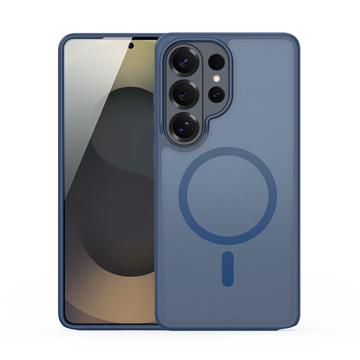 Coque Hybride Samsung Galaxy S26 Ultra Dux Ducis Yind - Compatible MagSafe - Bleu Foncé