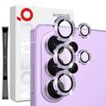 Ensemble de protecteurs d’objectif avec strass Samsung Galaxy S26 Ultra Northjo - Violet