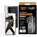 Ensemble Explorer 3 en 1 Samsung Galaxy S26 Ultra PanzerGlass Care - Transparente