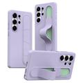 Coque hybride Smart Samsung Galaxy S26 Ultra avec poignée debout - Violete