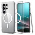 Coque Samsung Galaxy S26 Ultra Spigen Ultra Hybrid Mag - Blanche / Claire