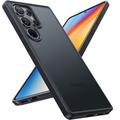 Samsung Galaxy S26 Ultra Torras Skin-Touch Case avec boutons interchangeables - Noir