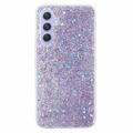 Coque Samsung Galaxy S26+ en TPU Glitter Flakes - Violete