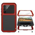 Coque hybride Samsung Galaxy S26+ Love Mei Powerful - Rouge