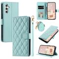 Étui Samsung Galaxy S26+ portefeuille matelassé luxueux - Vert