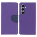 Étui Portefeuille Samsung Galaxy S26+ Mercury Goospery Fancy Diary - Violet