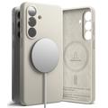 Coque MagSafe Samsung Galaxy S26+ en Silicone Liquide Ringke - Pierre
