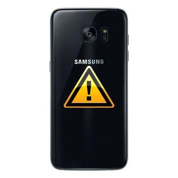 Réparation Cache Batterie pour Samsung Galaxy S7 Edge - Noir