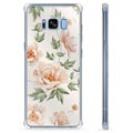 Coque Hybride Samsung Galaxy S8+ - Motif Floral