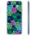 Coque Hybride Samsung Galaxy S8+ - Fleurs Tropicales